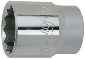 Καρυδάκι 1/2-10mm  πολύγωνο UNIOR  190 12P