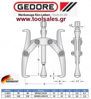 Εξωλκέας GEDORE  1.10/2  Δίποδος