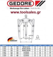 Εξωλκέας GEDORE  1.14/0  Δίποδος