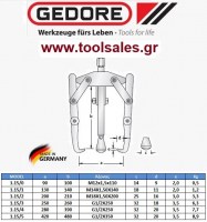 Εξωλκέας  GEDORE 1.15/2 Τρίποδος